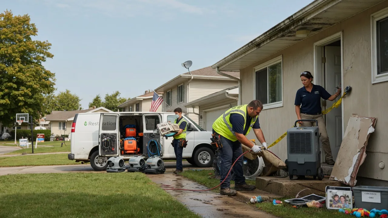 Water Damage Restoration in Rising Sun, IN near me